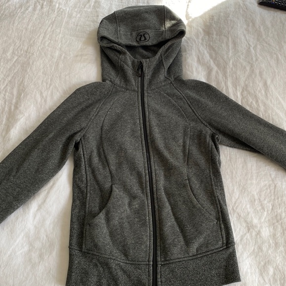 Grey Lululemon zip up - Picture 1 of 2
